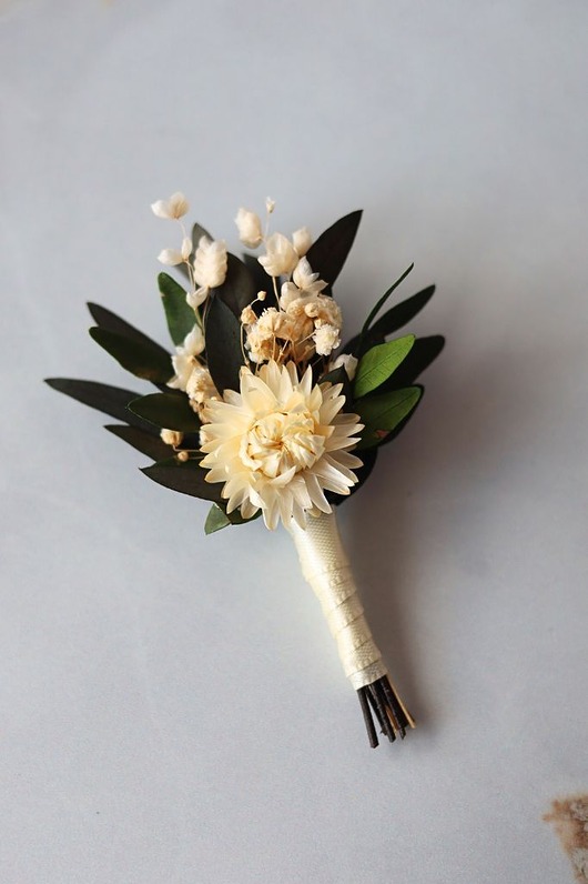 dodatki ślubne Butonierka ślubna, butonierka dla Pana Młodego