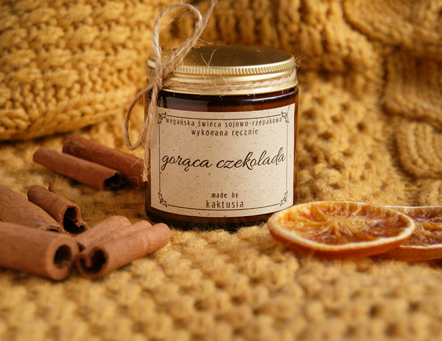 świeczniki i świece GORĄCA CZEKOLADA - świeca 120ml