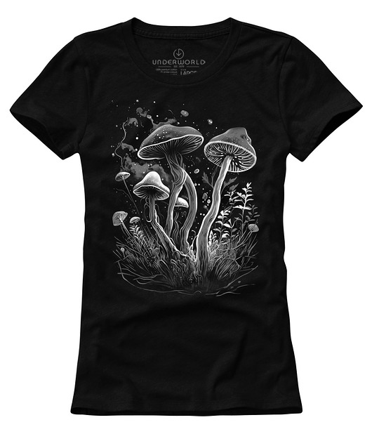 t-shirt damskie T-shirt damski UNDERWORLD Mushrooms