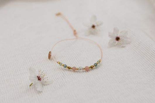 bransoletki z kamieni naturalnych Bransoletka dla Strzelca - Topaz Opal Awenturyn