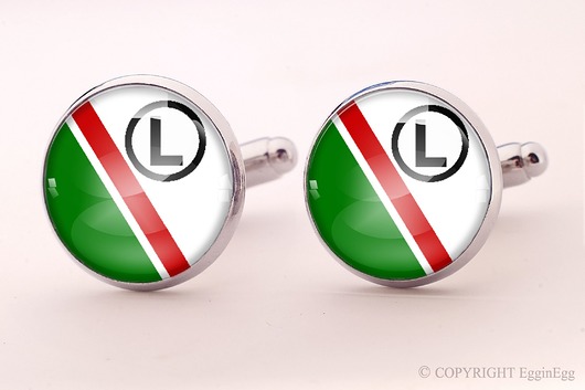 Legia Warszawa - spinki do mankietów EgginEgg Men