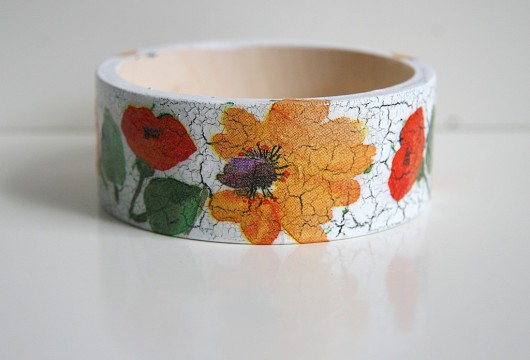 Bransoletka - kwiaty. NG Autorska bizuteria ceramiczna