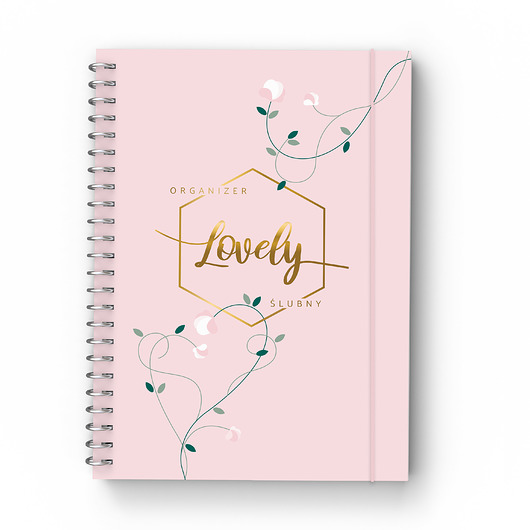 kalendarze i plannery Planer Ślubny Organizer Lovely