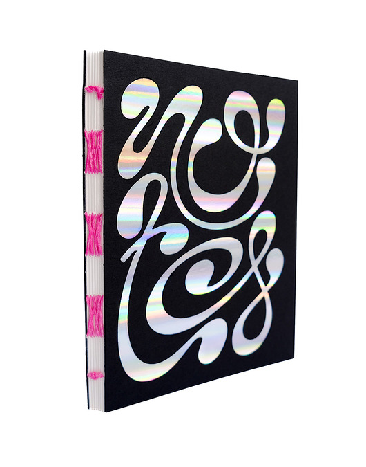 notatniki i albumy Notes w kropki Hot Pink A5-