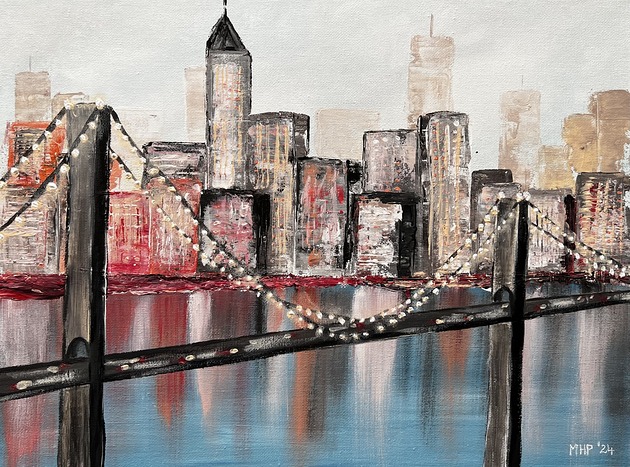 obrazy New York III - akryl na płótnie 30 x 40