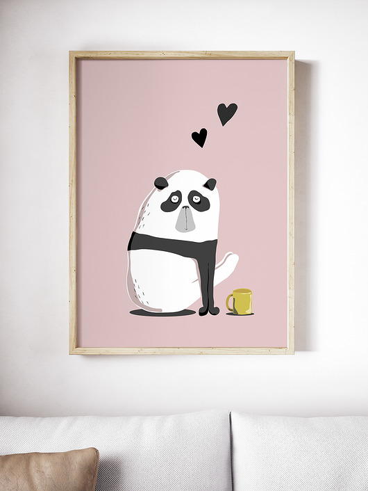 Plakat Panda  Karka