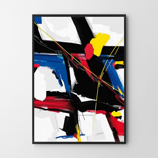plakaty Plakat Odcienie Mondriana