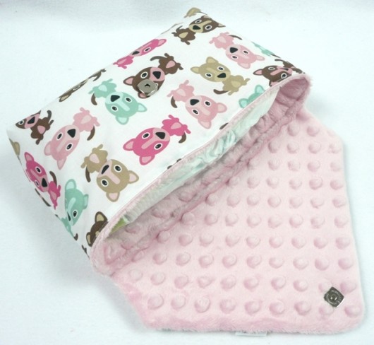 Etui na pieluchy pieski mabebe