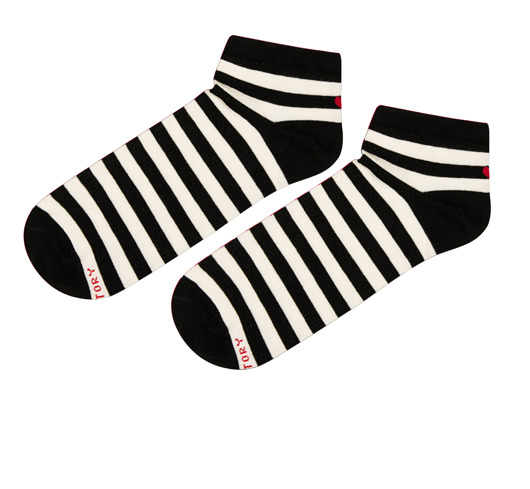 Skarpetki Black Stripes Low Soxstory