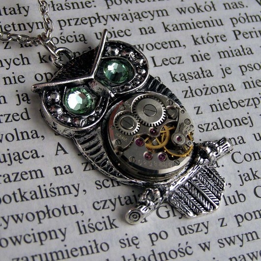 Mechaniczna sowa 111 Zegarynki