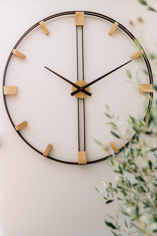 zegary Duży zegar ścienny  96cm