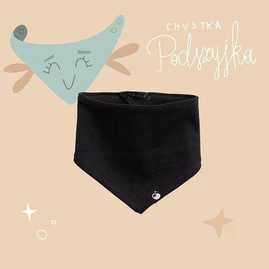 szaliki dziecięce Chustka Podszyjka