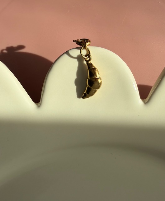 biżuteria różna Charms rogalik croissant