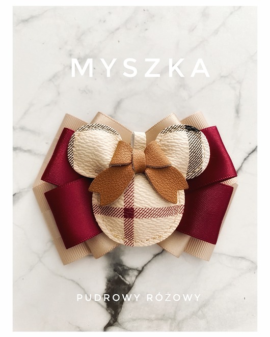 broszki Artystyczna Brosza z Dużą Myszką ! Pop Art 1 szt