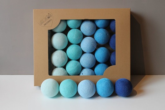 Cotton Balls Blue 20 szt. MIA home