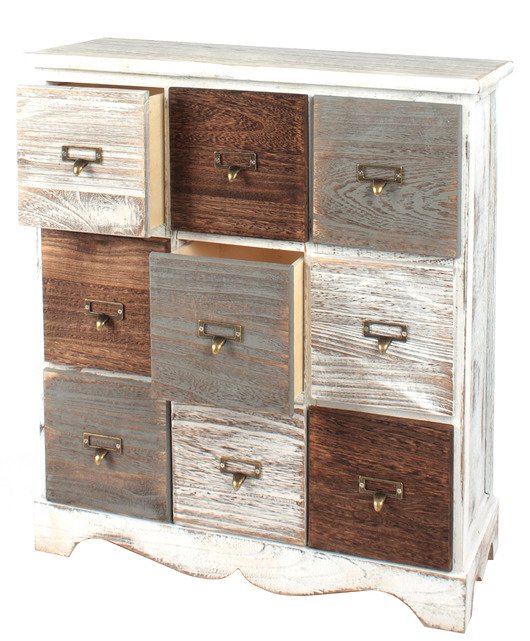 KOMODA Patchwork biblioteczka vintage  LaProvence