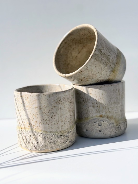 kubki Czarka ceramiczna piasek pustyni