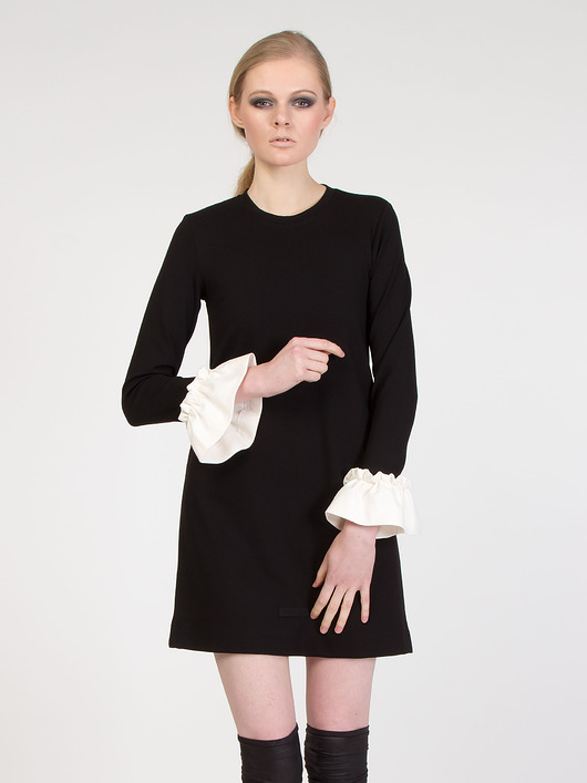 Sukienka czarna YY200081_RAL9005_9001 YULIYA BABICH
