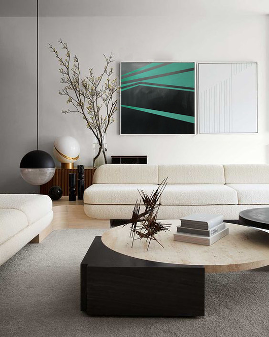 obrazy Obraz na płótnie abstrakcyjny Green Strike 80 x 80 cm