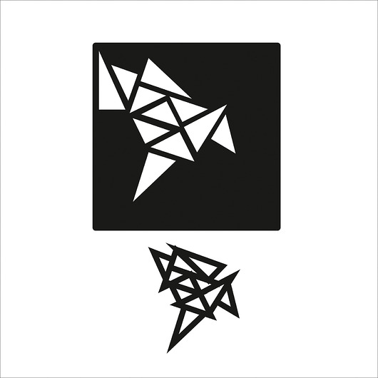 Podkładki pod talerz geometrycznell białe, 12szt home variety