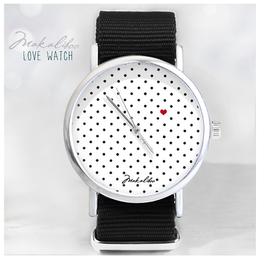 12% OFF  Love Dots - czarny Makaliboo