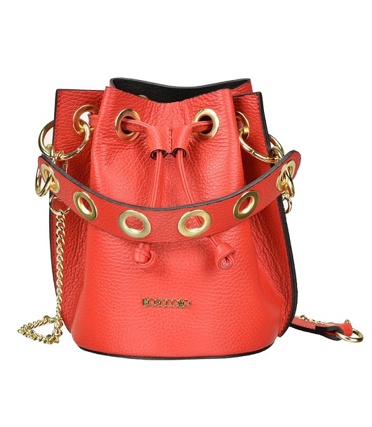 torby na ramię Torebka skórzana - worek (5486)