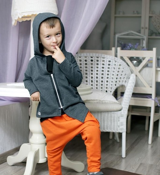 Bluza zsymetryczna na suwak Mizerki Kids