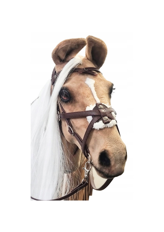 zabawki - inne Realistyczny Hobby Horse palomino/łatka