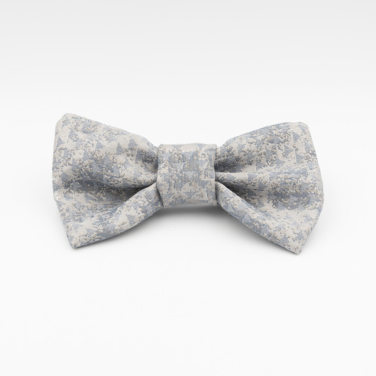 muszki i krawaty Mucha Grey Blue