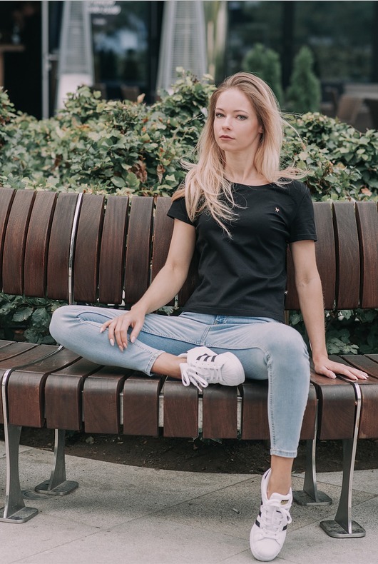 Czarny T-shirt U Mr Hammer