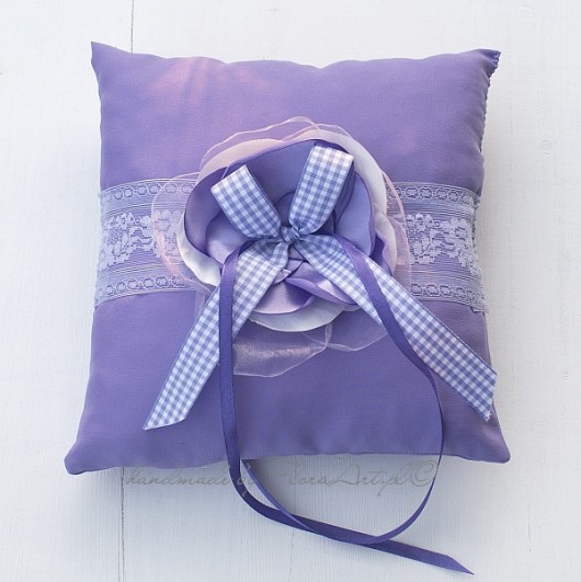LAVENDER poduszka na obrączki FloraArt