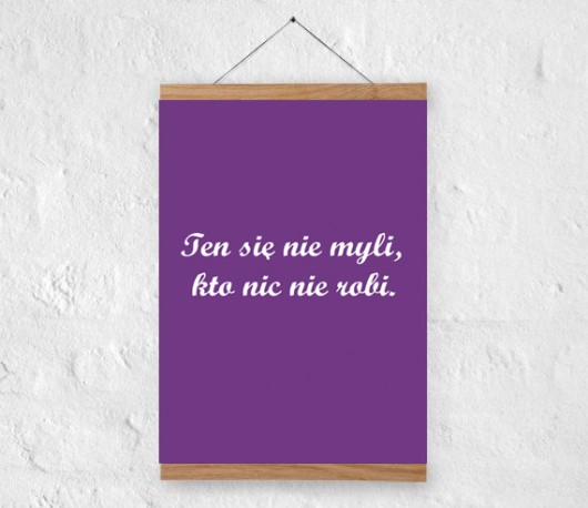 POSTER - ten się nie myli ... KOKO by HOKO