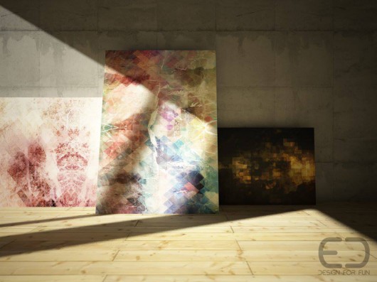 PLAKAT 100x70 GEOMETRIC ED design for fun