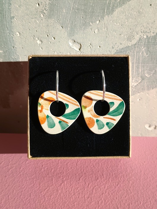 kolczyki ceramiczne Kolczyki ceramiczne Włocławek koła