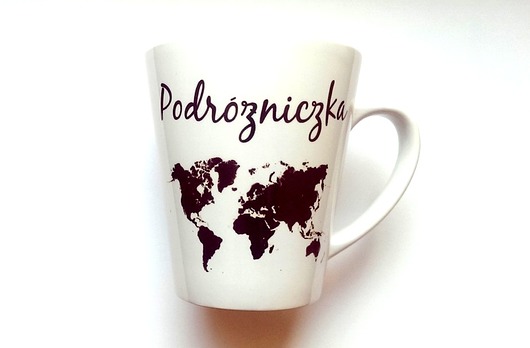 Kubek Latte PODRÓŻNICZKA FarrowDesign
