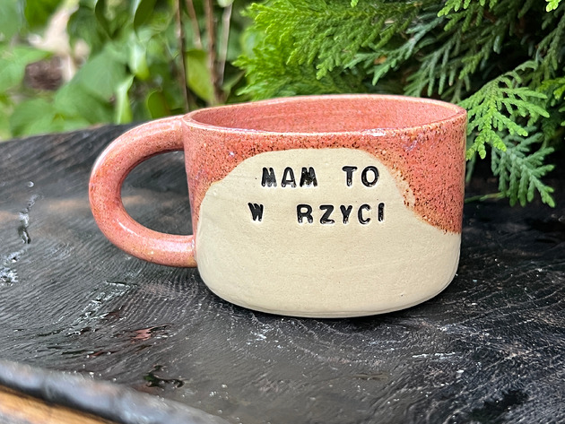kubki Kubek "Mam To w Rzyci"