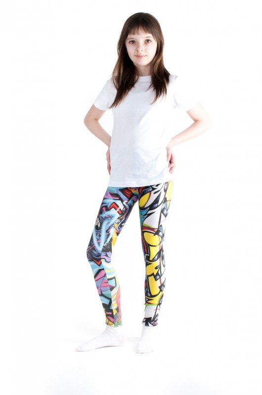 Legginsy Graffiti kidsmob
