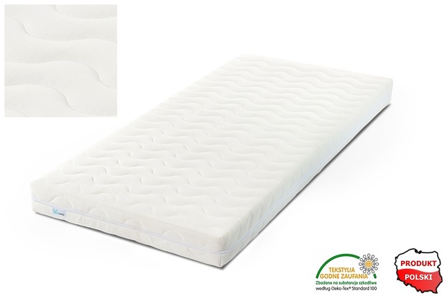 Materac AMUR BOLONG H2 pianka 10cm - 21 rozmiarów Lelu Design