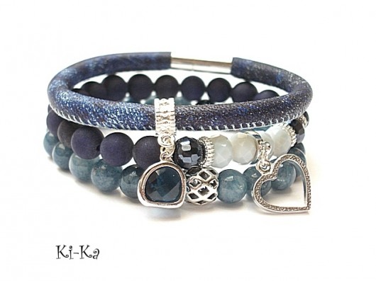 Jeans dekatyzowany vol. 7  /21.04.15/  - set KiKa pracownia