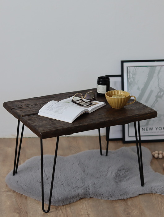 stoliki kawowe Stolik kawowy live edge loft mini