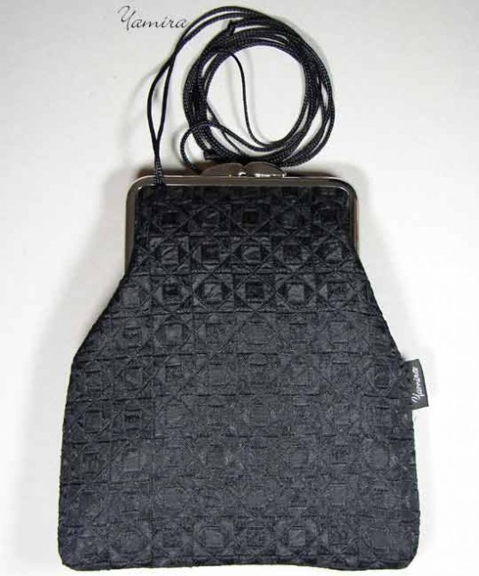 Torebka :: black jacquard :: yamira