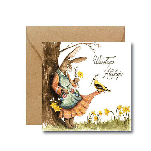 kartki wielkanocne Wesołego Alleluja - kartka na Wielkanoc