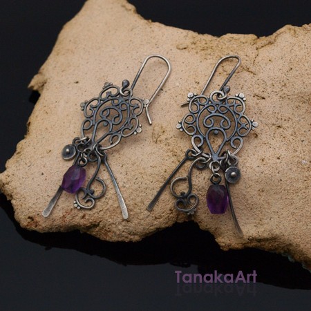 GYPSY MOON (002) z ametystem tanakaArt
