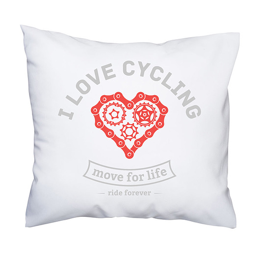 Poduszka.  I love cycling studioixi