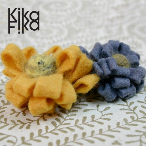 mięciutkie kwiatki Kika Fika