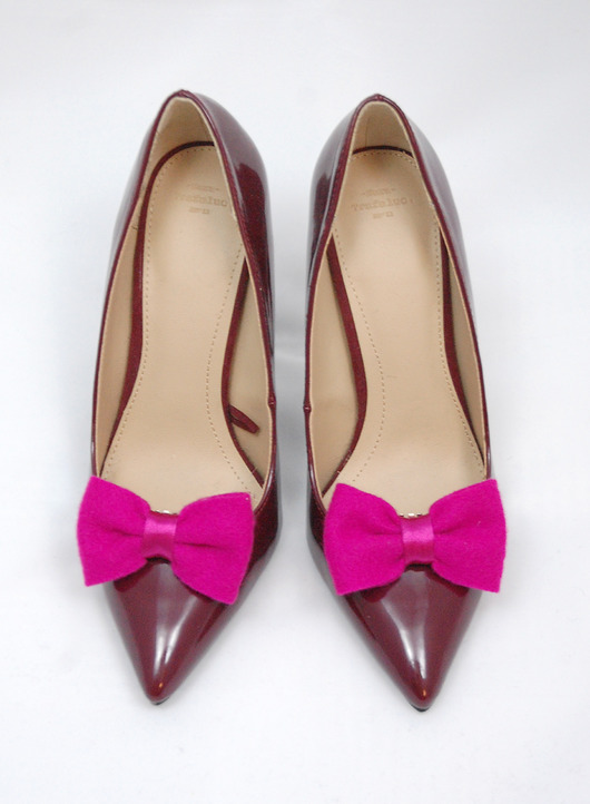 Pinky Bow  - klipsy do butów Coquet Coquet