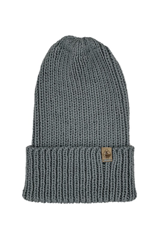 czapki i kapelusze męskie Czapka ściągaczowa 2w1 Unisex - Ciemny Szary