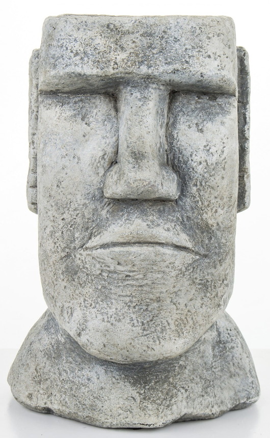 Doniczka osłonka Moai 28cm rzeźba wielkanocna Home Design
