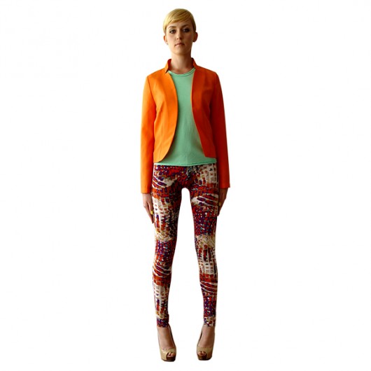 Fun square leggins La Couture Champagne