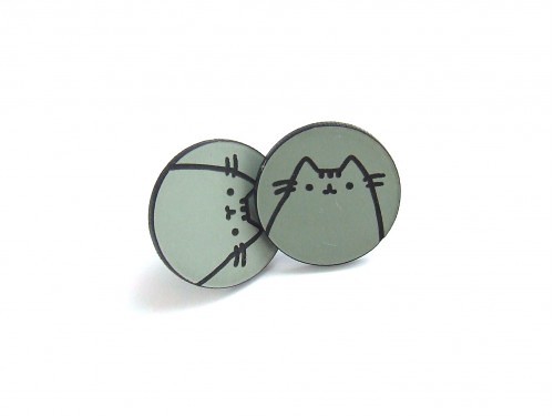 Kolczyki pusheen cat Kraina czaru